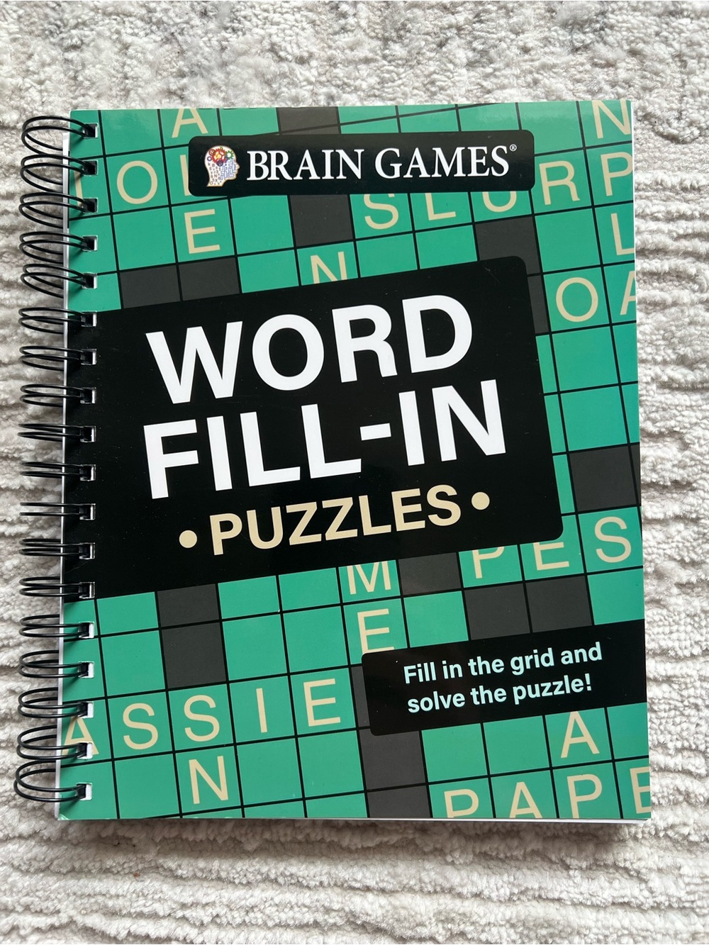 Brain Games Word Fill-In Puzzles - Green